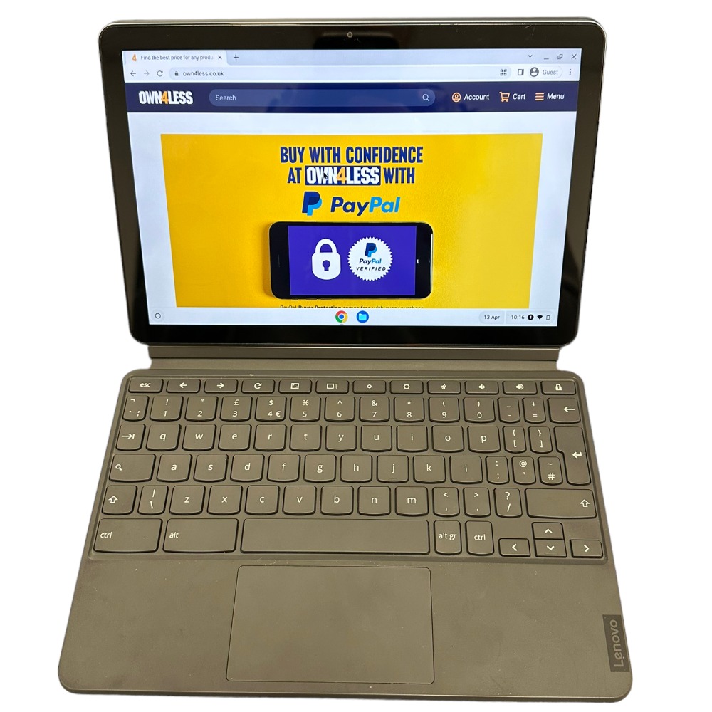 Original 10.1 For For Para Lenovo Chromebook Duet Display Lcd Tela De Toque Digitador Assembléia - Foto 5